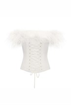 Корсет со съёмным пером Adele - фото 115456