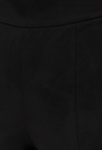 Брюки-клеш однотонные - фото 115636