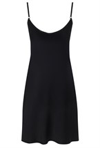 Платье-комбинация однотонное - фото 115661