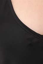 Платье-комбинация однотонное - фото 115665