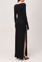 Платье с разрезами - фото 115669