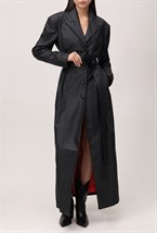 Тренч из экокожи - фото 115694