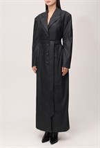 Тренч из экокожи - фото 115698