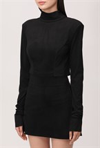 Кроп-бадлон однотонный - фото 115730