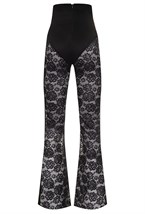 Брюки Нуар кружевные - фото 115802