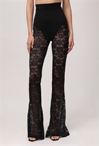 Брюки Нуар кружевные - фото 115804