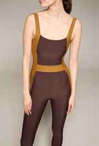 Комбинезон Forza chocolate-mustard - фото 116651