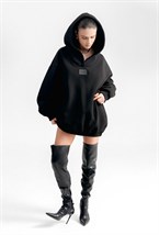 Худи объемный с капюшоном - фото 116719