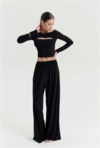 Лонгслив с вырезом - фото 116728