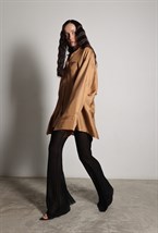 Рубашка с деталью на спине - фото 117226