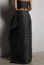 Юбка макси в полоску - фото 117239