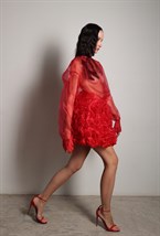 Юбка шорты-из органзы - фото 117275