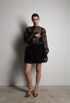 Блуза из органзы - фото 117300