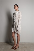 Платье с эффектом мокрой ткани - фото 117325