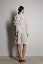 Платье с эффектом мокрой ткани - фото 117326