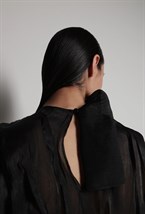 Платье с эффектом-мокрой ткани - фото 117330