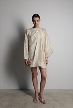 Платье мини в горох - фото 117399