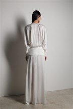 Костюм юбка макси и блуза - фото 117418