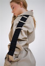 Тренч Гера с жилетом Зебра - фото 117871