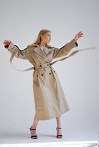 Тренч Гера с жилетом Зебра - фото 117872