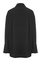 Рубашка с манжетами black - фото 118042