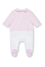 Комбинезон с зайками розовый - фото 118361