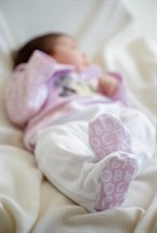 Комбинезон с зайками розовый - фото 118363