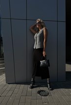 Жилетка из мягкого твида Grey - фото 118575