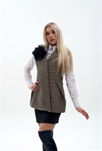 Жилетка из шерстяного твида - фото 118582