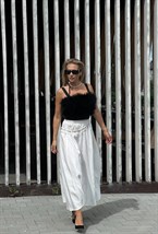 Топ с перьями - фото 118663