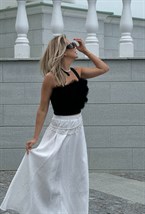 Топ с перьями - фото 118665