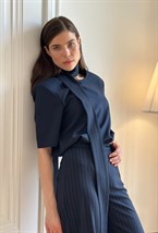 Футболка из костюмной ткани - фото 118693