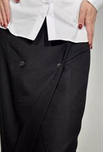 Юбка c лацканами - фото 118698