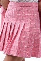 Юбка-плиссе из твида Rose - фото 118749