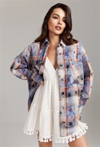 Рубашка в клетку - фото 118774