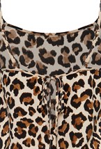 Платье-комбинация леопард - фото 118792