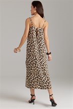 Платье-комбинация леопард - фото 118796