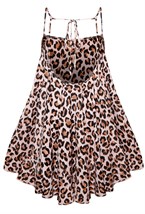 Платье-сарафан леопард - фото 118819