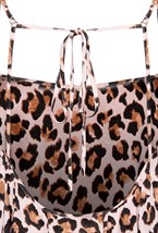 Платье-сарафан леопард - фото 118820