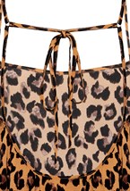 Платье-сарафан леопард - фото 118836