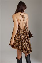 Платье-сарафан леопард - фото 118839