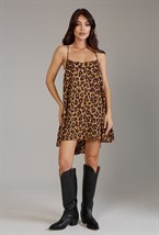 Платье-сарафан леопард - фото 118843