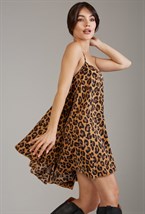 Платье-сарафан леопард - фото 118844