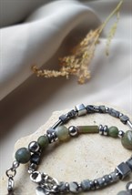 браслет серая зебра - фото 118921