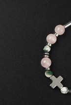 браслет розовый мох - фото 118932