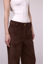 Джинсы COTTON VELVET BROWN - фото 118997