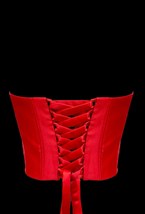 Атласный корсет - фото 119219