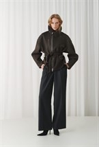 Кожаная куртка blondie - фото 119638