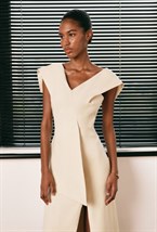 Платье миди из шерсти - фото 119659