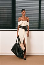 Платье миди из шерсти - фото 119660